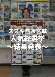 【結果発表】スズキ車人気No.1は・・・！